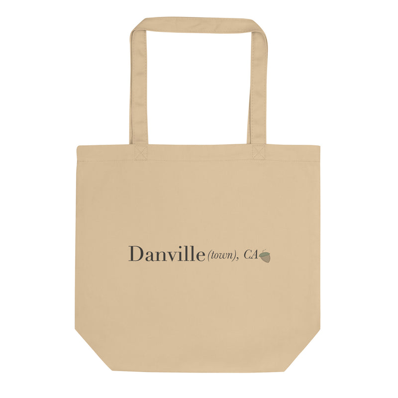Danville (town), CA Organic tote in Oyster, exact saved supplier front